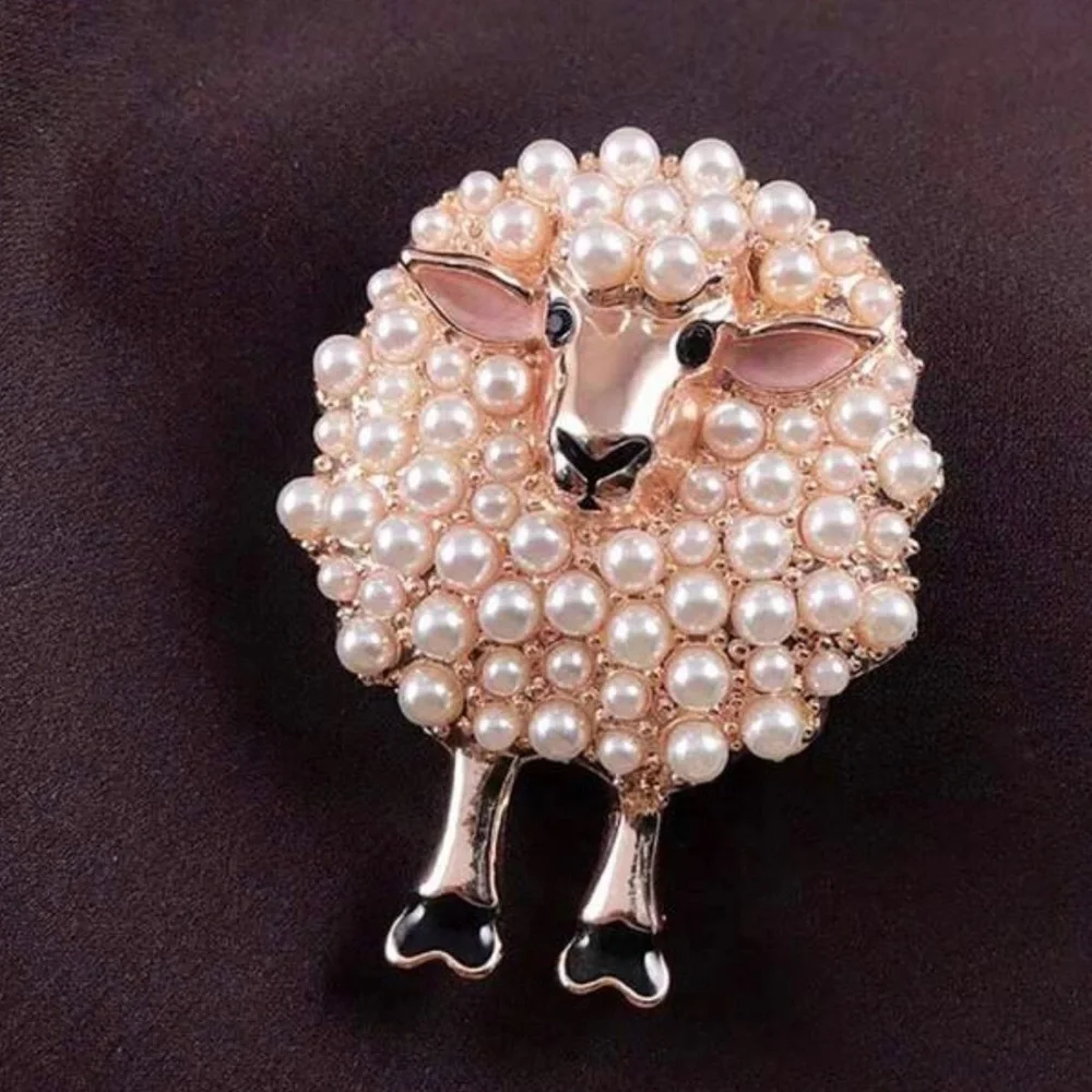 Frog Brooch Pin rhinestone jewelry vintage gold retro bag charm crystal animal